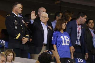 Mike Pence, NFL