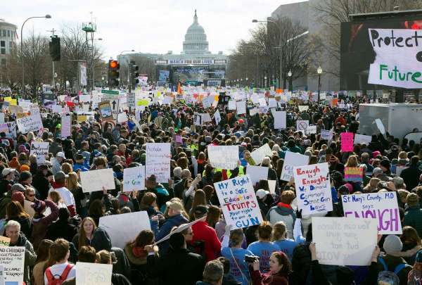 March for Our Lives, headlines today