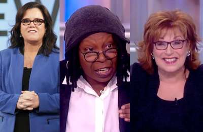 Hosts of 'The View,' Rosie O'Donnell, Whoopi Goldberg and Joy Behar