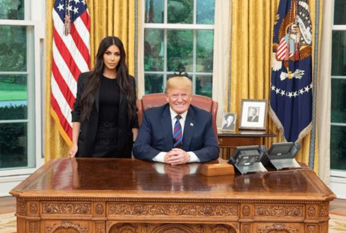 kim kardashian, donald trump