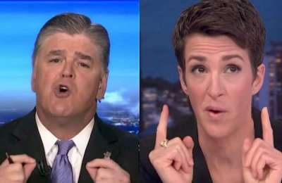 sean hannity, rachel maddow