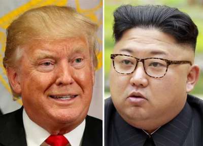 Unfit to print - donald trump and kim jong un