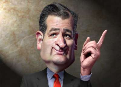 Ted Cruz by DonkeyHotey