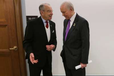 Senator Orrin Hatch and Senator Chuck Grassley