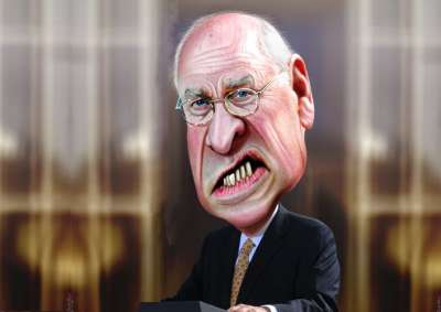 Dick Cheney by DonkeyHotey