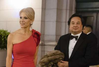 Kellyanne Conway and her husband George Conway