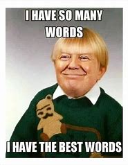 Trump's 'I' Word