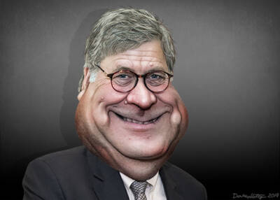 Attorney General William Barr by donkeyhotey