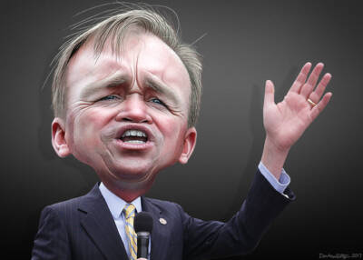 Mick Mulvaney, DonkeyHotey