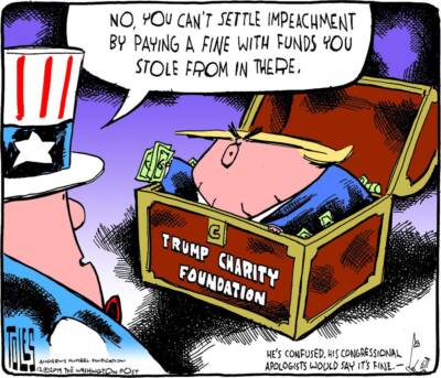 impeachment issue cartoon