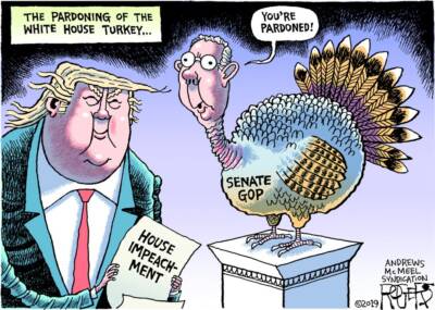 impeachment issue cartoon