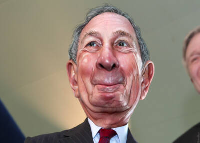 Michael Bloomberg caricature by DonkeyHotey