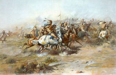 Battle of the Little Big Horn Charles Marion Russell