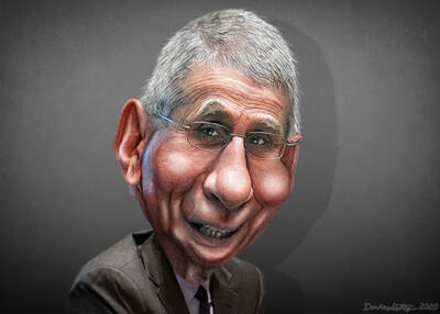 Dr Anthony Fauci by DonkeyHotey