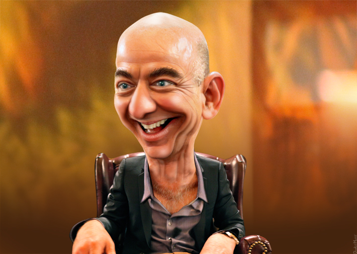 Jeff Bezos DonkeyHotey