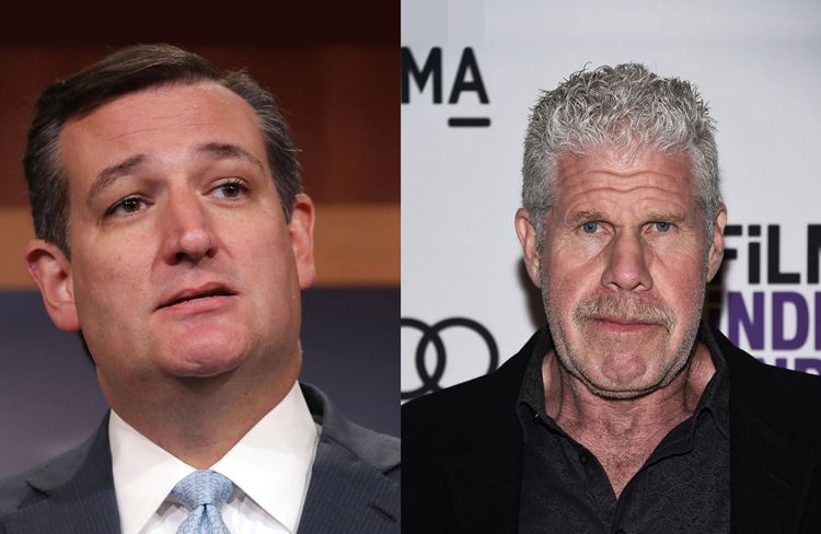 Ted Cruz and Ron Perlman