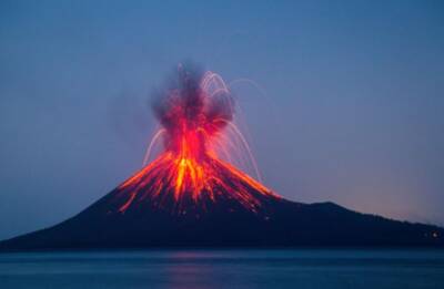 volcano burial sites