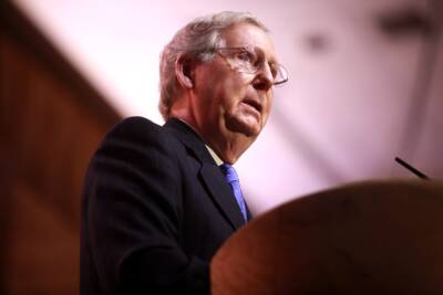 negotiations stall, Mitch McConnell