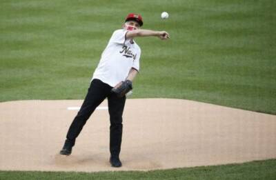 Washington Nationals Fauci pitch