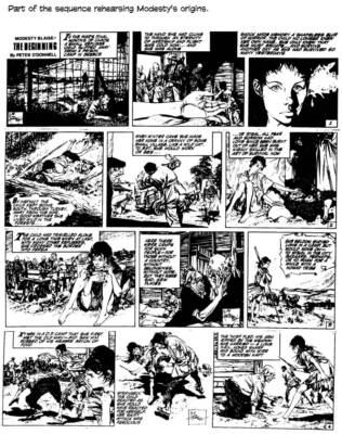 Modesty Blaise, last great adventure strip