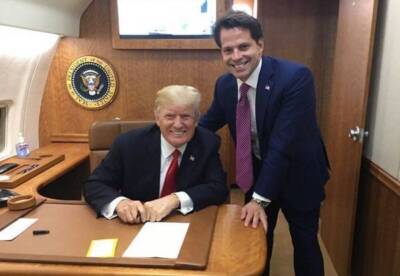 wish well, trump and anthony scaramucci