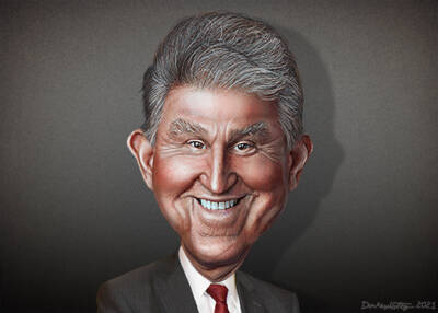 Senator Joe Manchin, DonkeyHotey