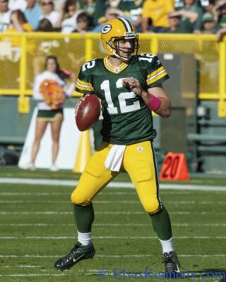 Aaron Rodgers by Elvis Kennedy