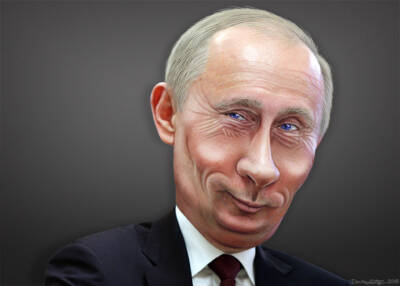 love letter from President Vladimir Putin. Image by DonkeyHotey