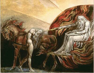 The Fall, God Judging Adam, William Blake