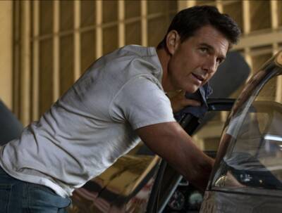 Tom Cruise in "Top Gun Maverick" (2022).