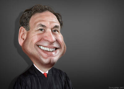 Ova hero Sam Alito, by DonkeyHotey