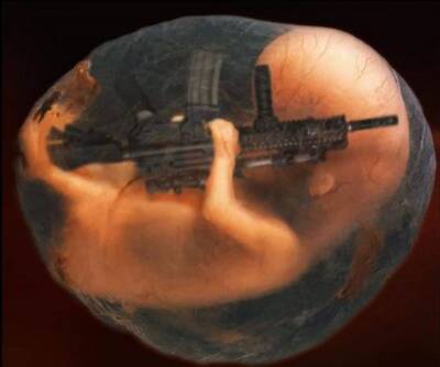 anti-abortion activists arm fetus
