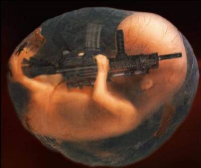 anti-abortion activists arm fetus