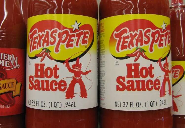 Texas Pete hot sauce