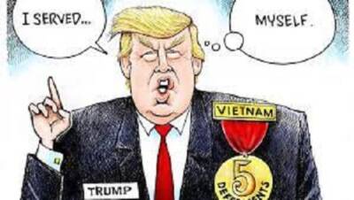 Trump cartoon