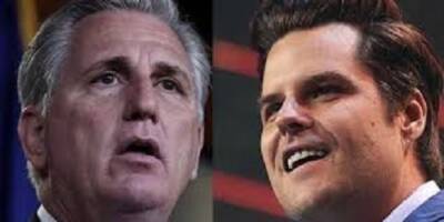 McCarthy and Gaetz