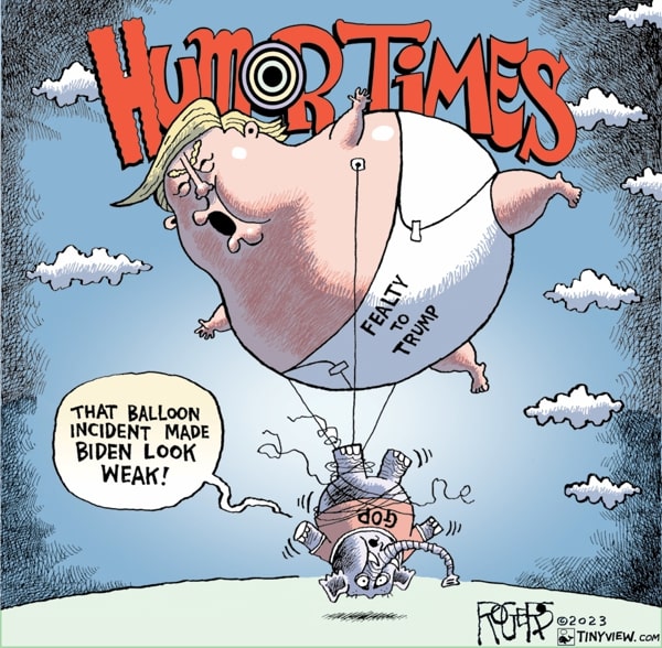 EXTRA! EXTRA! Laugh All About It: Hilarious political satire magazine. Subscribe!
