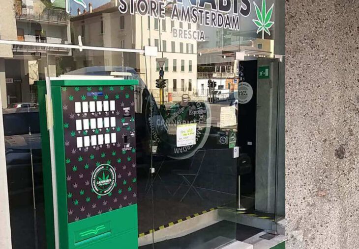 buy weed from a vending machine