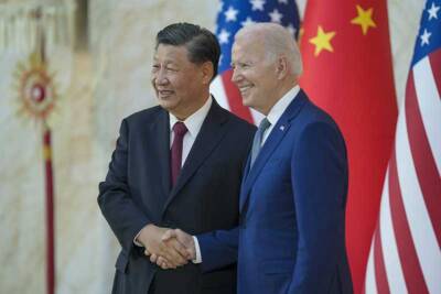 General Secretary of China Xi Jinping with Biden