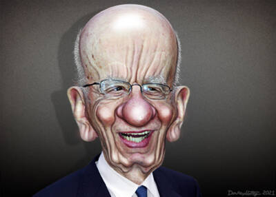 Rupert Murdoch DonkeyHotey