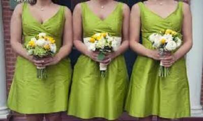 green dresses