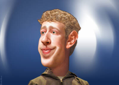 Mark Zuckerberg by DonkeyHotey