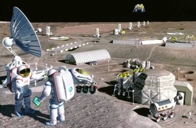 space exploration, Moon colony
