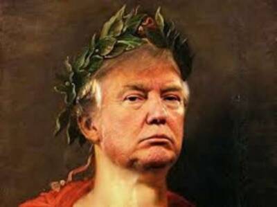 Trump as Caesar