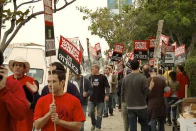 Live from Hollywood, writers strike