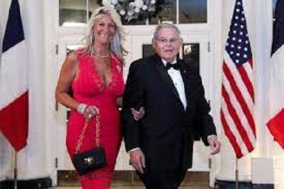 Menendez and wife