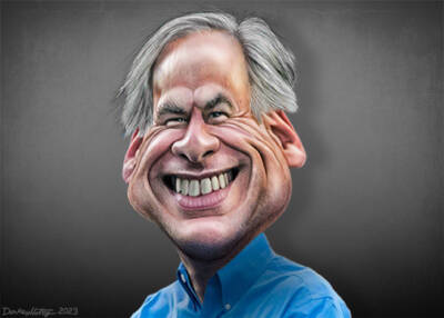 Greg Abbott by DonkeyHotey