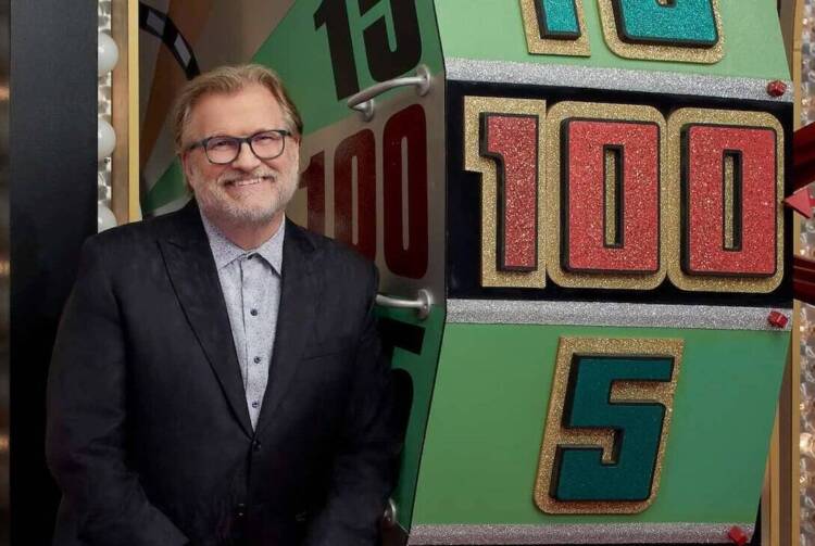 Drew Carey on "The Price is Right."