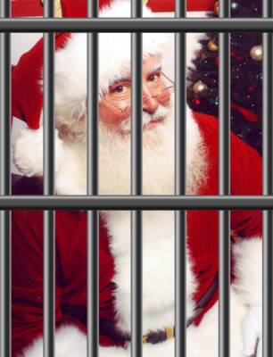 santa jailed, Christmas is canceled