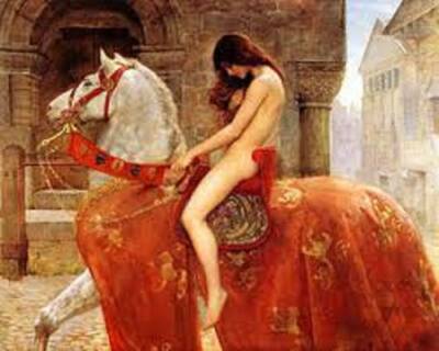 Katie Britt as Lady Godiva